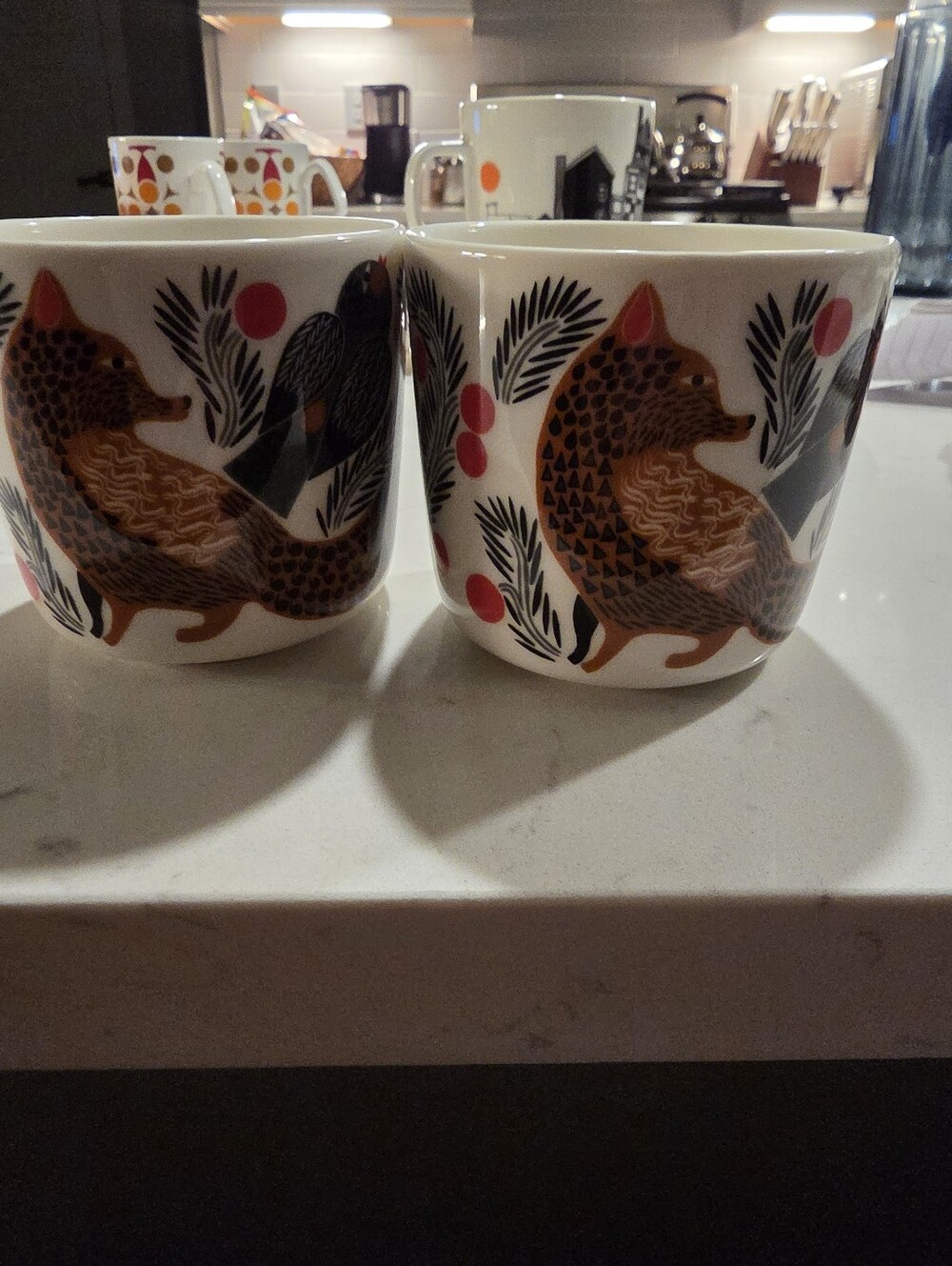 Marimekko Oiva Cups Without Handles. Never Used. Collector
